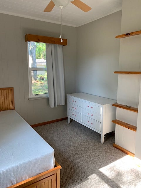 #2 Bedroom - bed and dresser