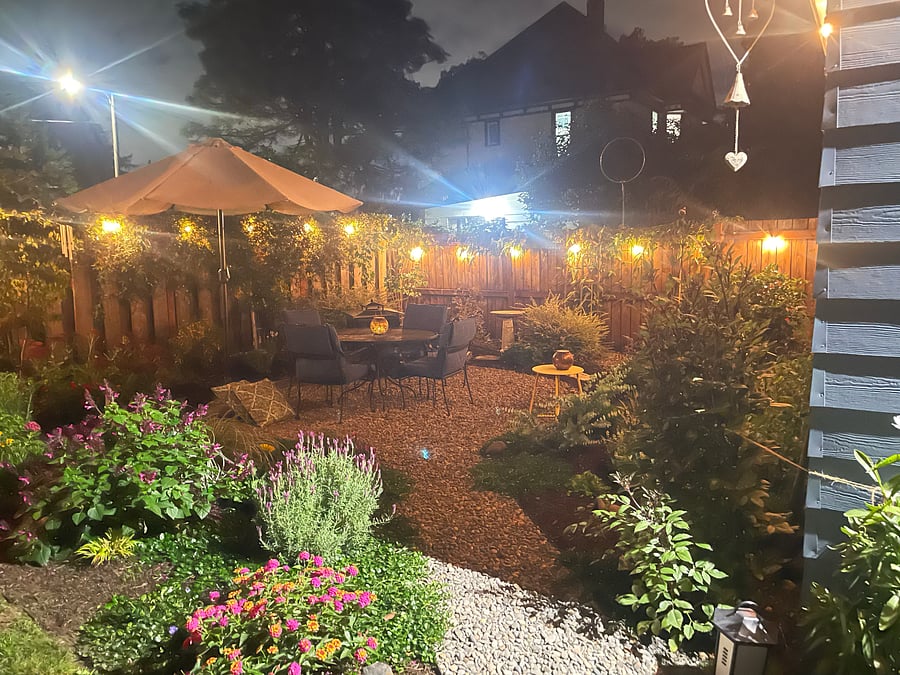 Backyard ambience