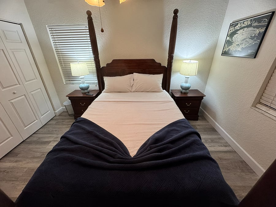 Queen bed