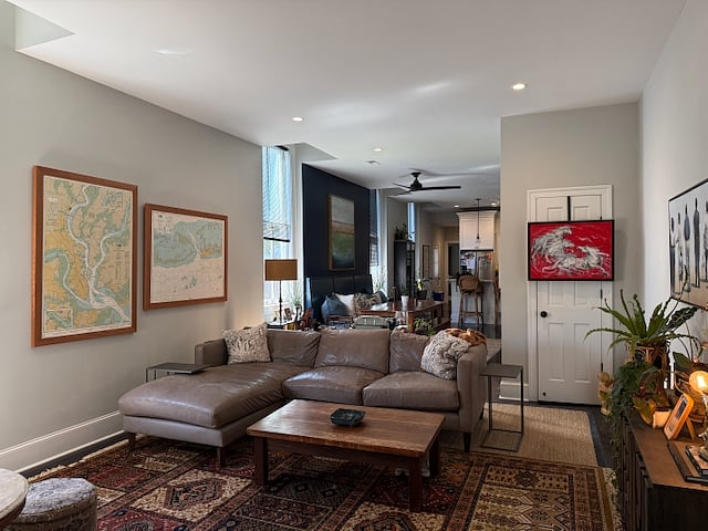Living Room, First Floor