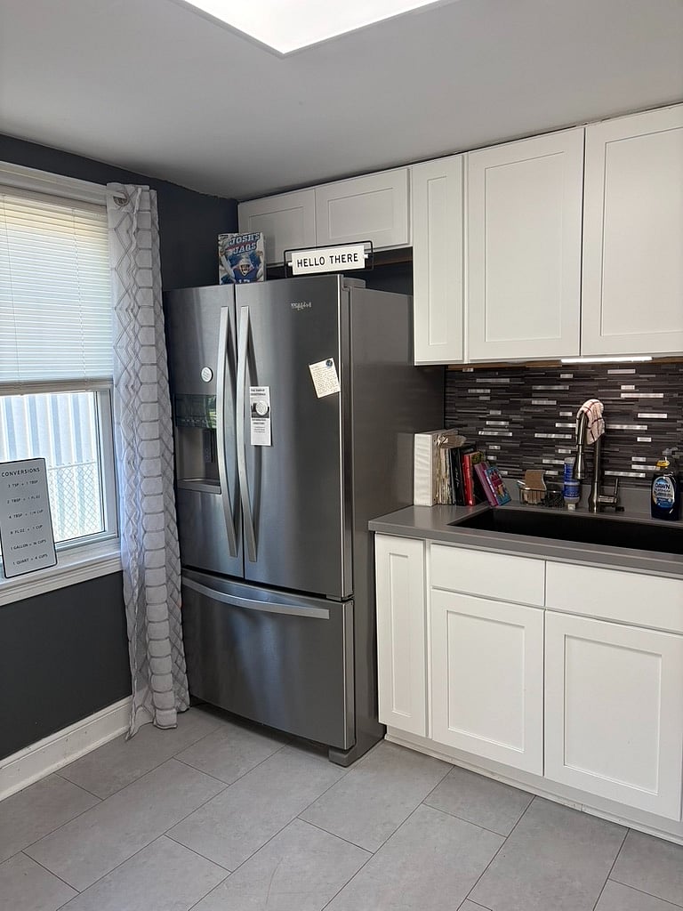 kitchen with stainless steel appliances