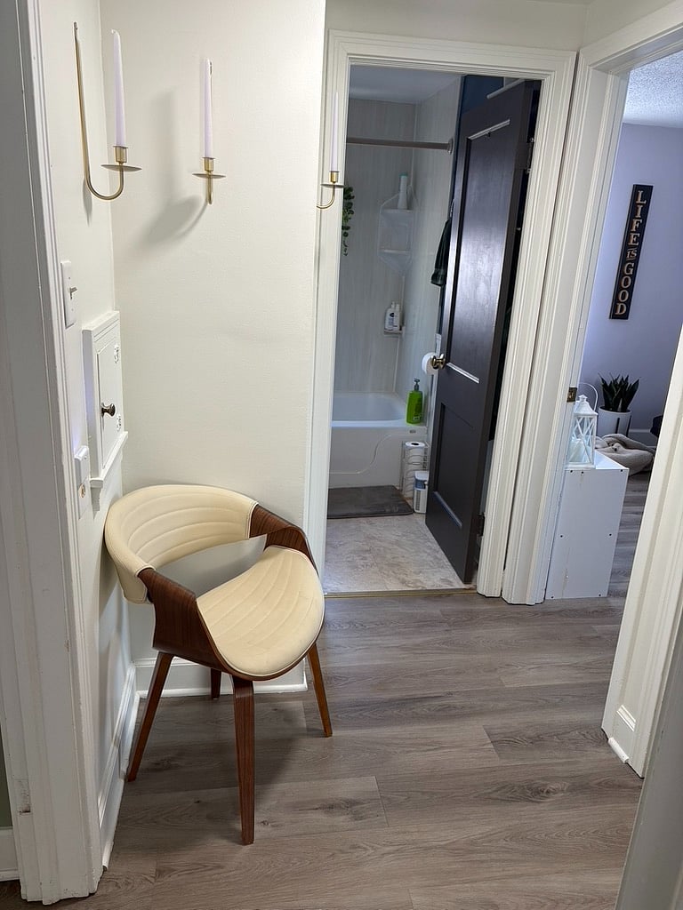 downstairs hallway