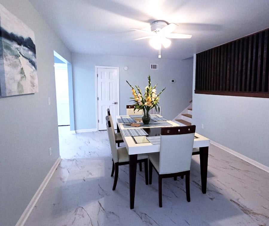 Dining Room; Seats six