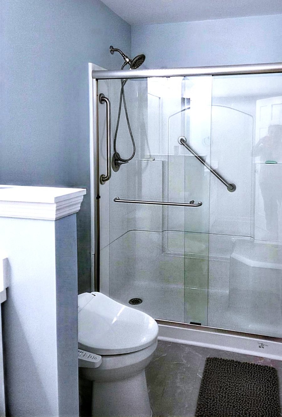 Master Bath Included Bidet and Walk in Shower
