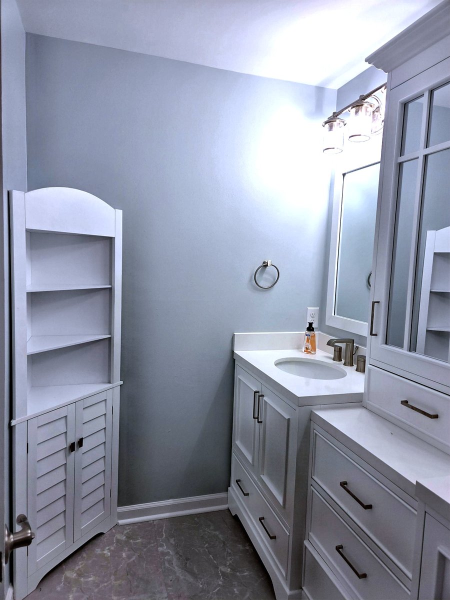 Master Bath Includes Double Sinks