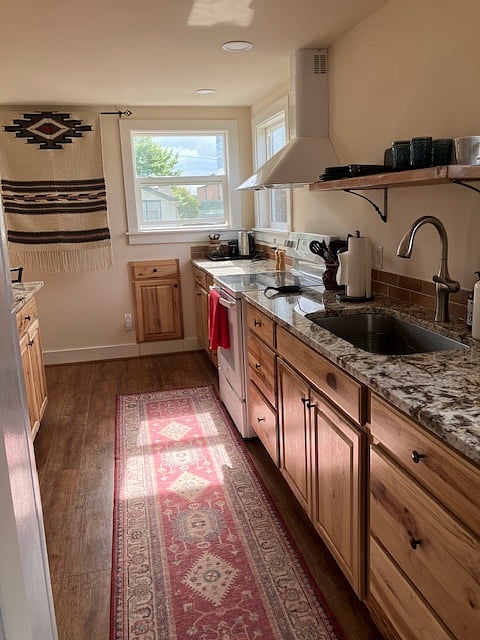 Plenty of counter space to spread out and prepare your feast