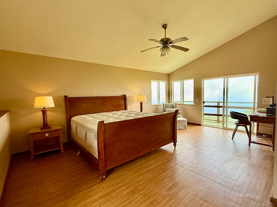 Primary Suite - Entire top floor - private bath and balcony