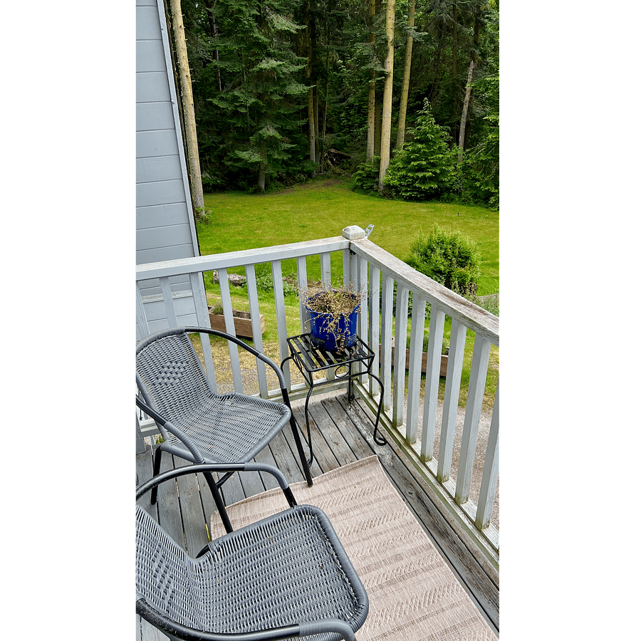 Balcony off main living space