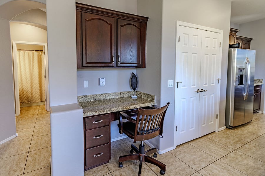 Workspace 1 - off kitchen