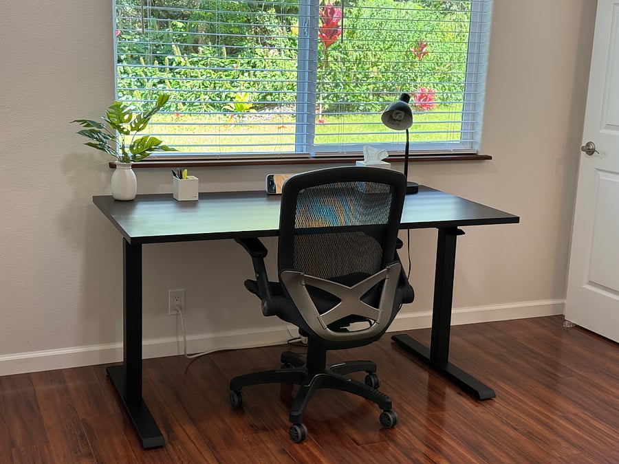 Desk workspace