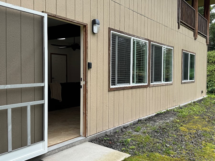 Exterior private entrance