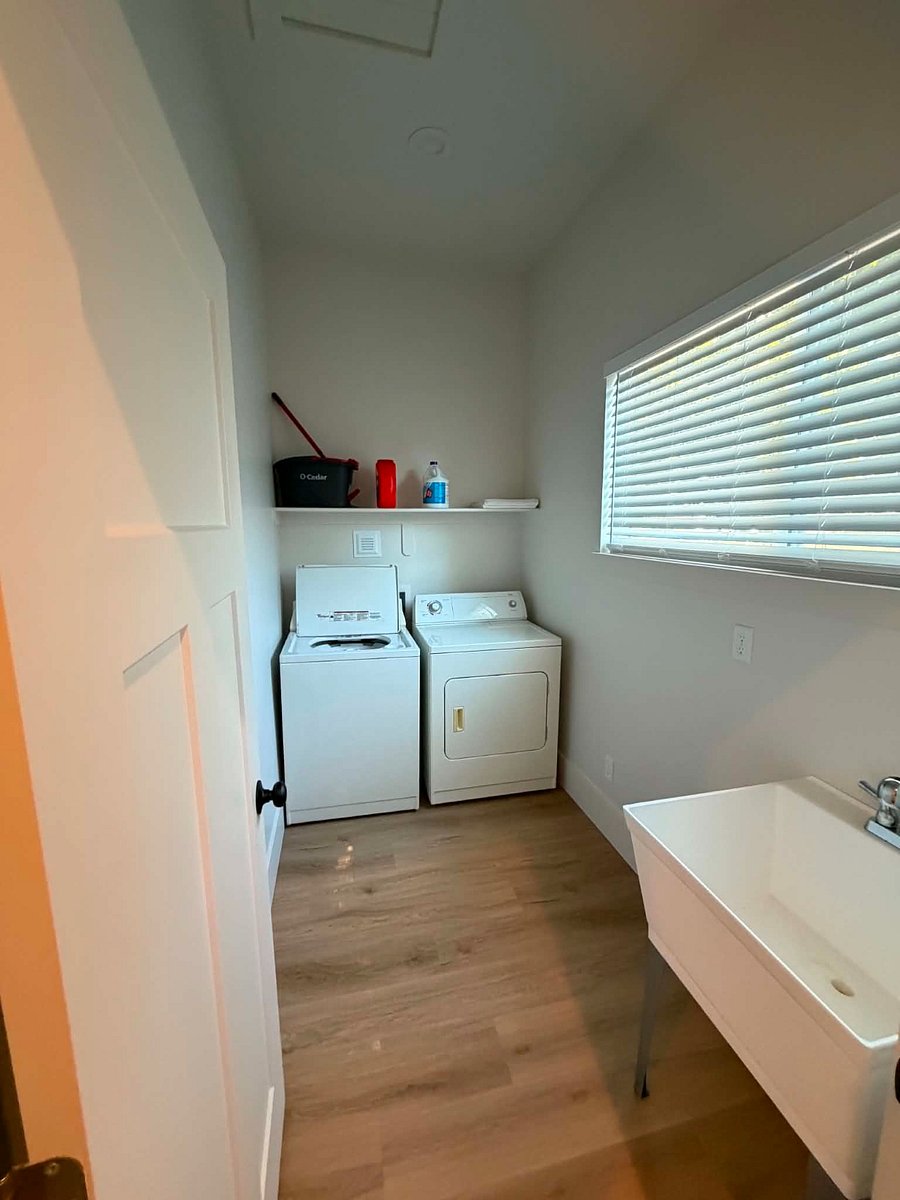 Laundry room.