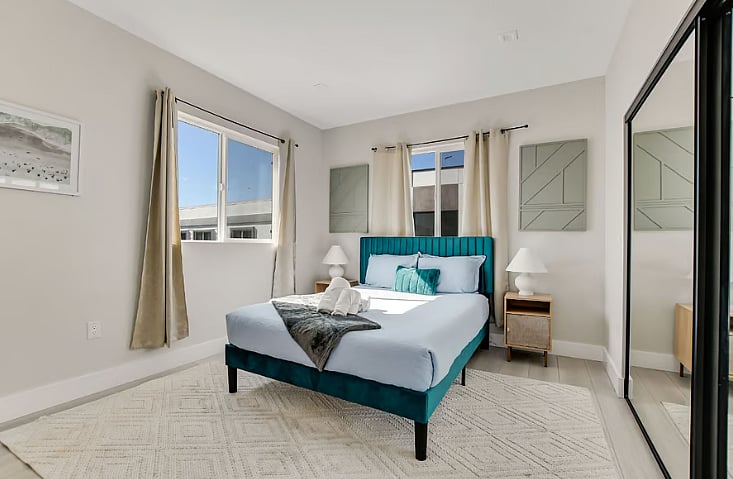A5 Bedroom  Cozy furnished bedroom with clean interiors, functional space, and a comfortable setup perfect for everyday living. (separate bath)