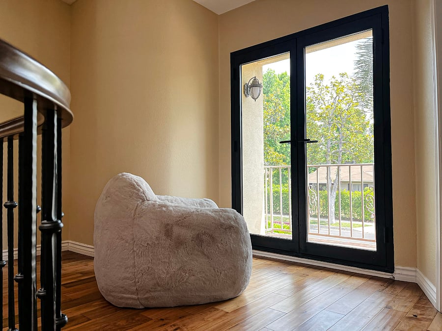 upstairs Juliet window