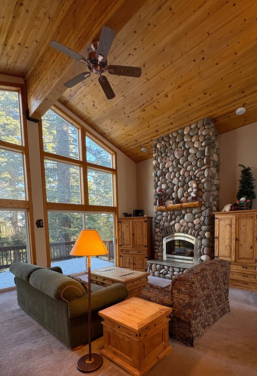Living Room with huge view windows