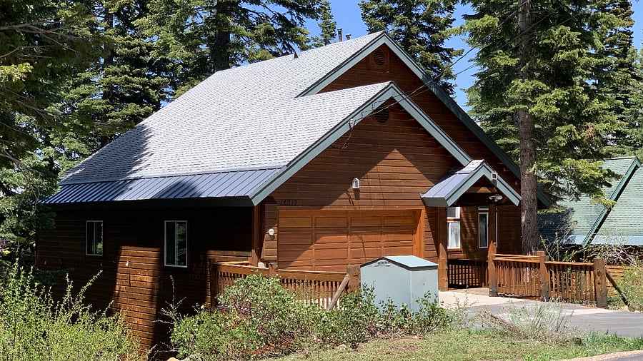 Two-car garage. Flat driveway can park 2-4 additional cars.