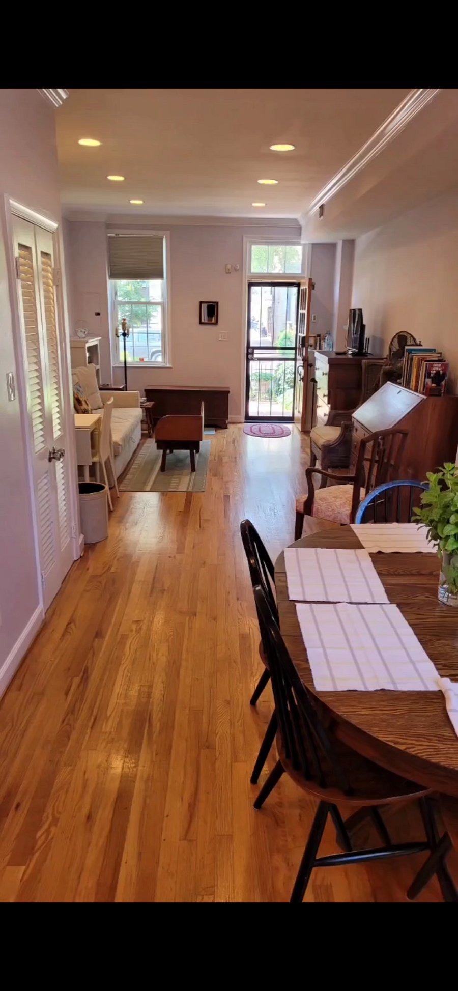 Living and dining room