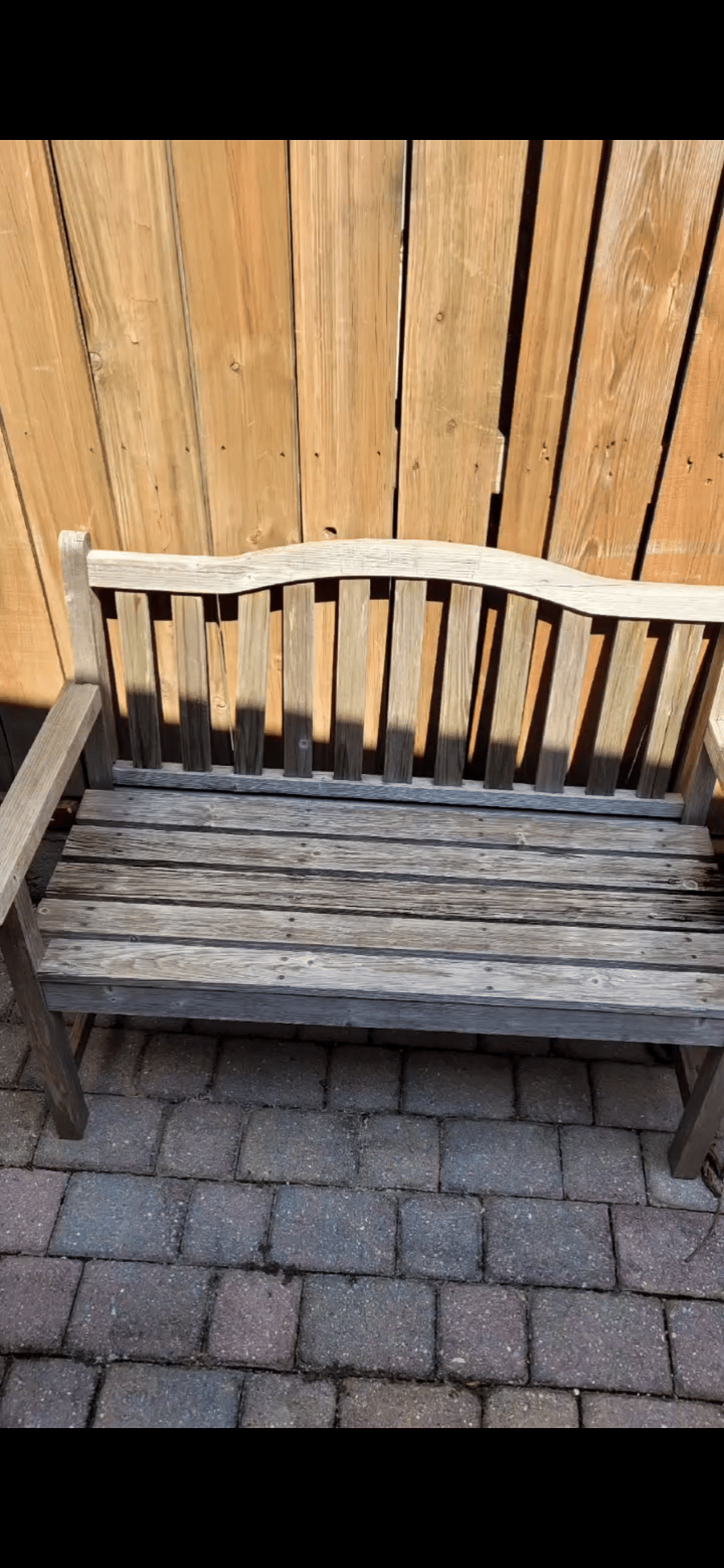 Rear patio