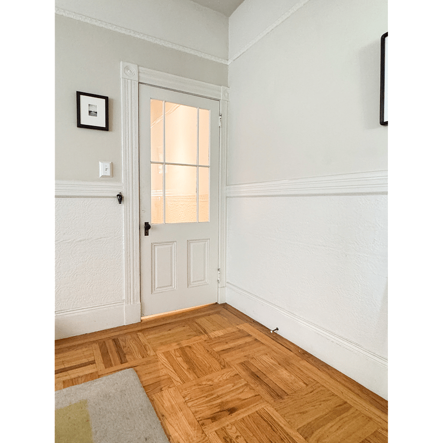 Door to private living room