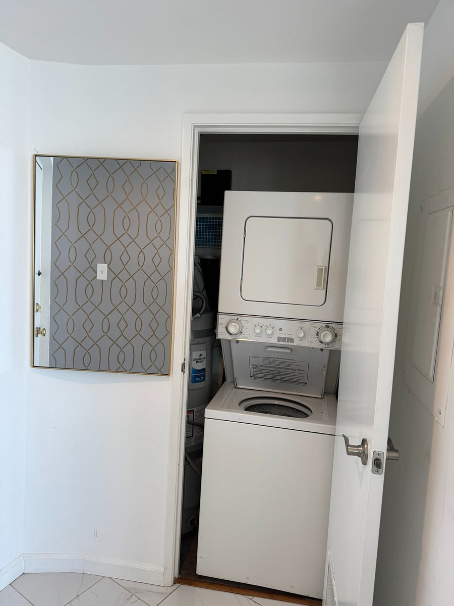 In house washer and dryer