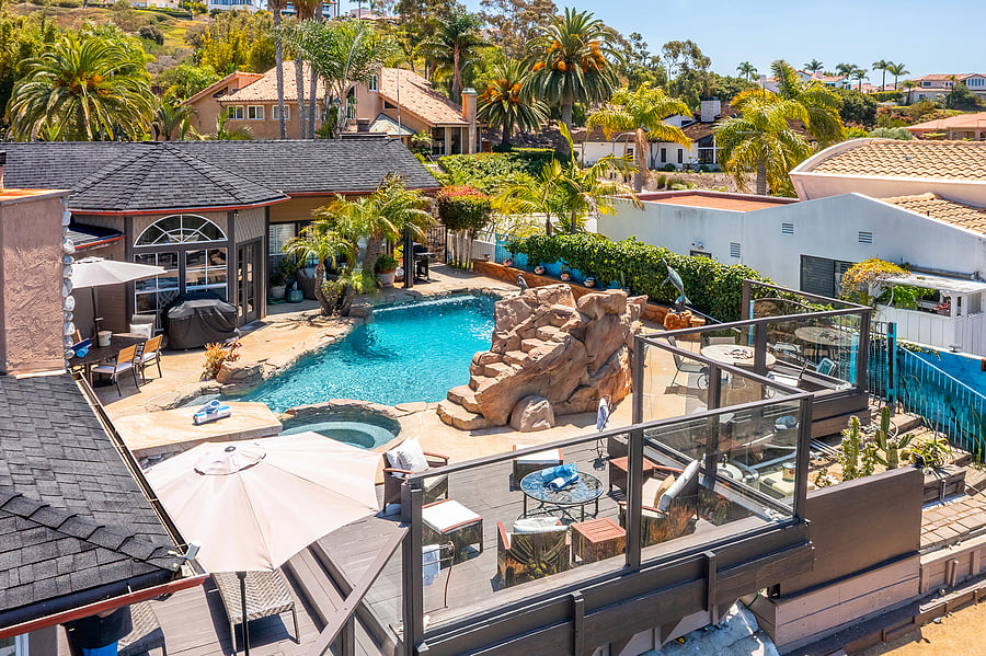 Over View of the Backyard