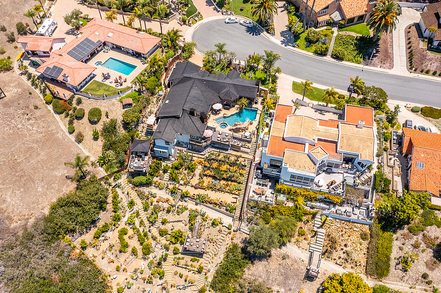 Arial View of the Cul-de-Sac