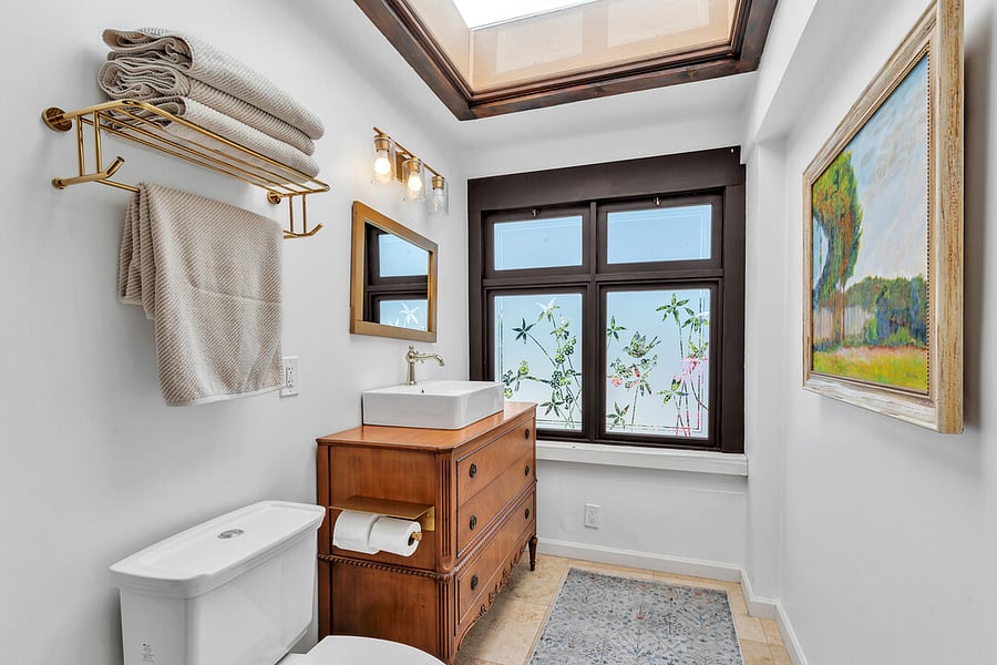 2nd floor bathroom with shower