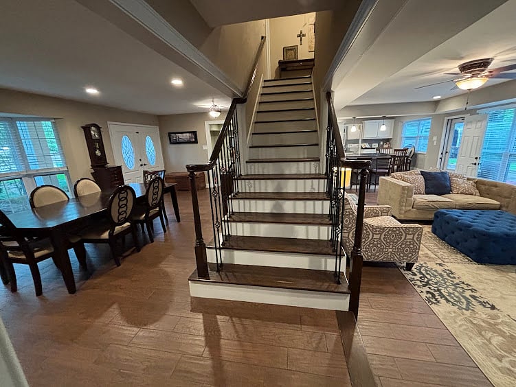 Main living area and dining room/entry