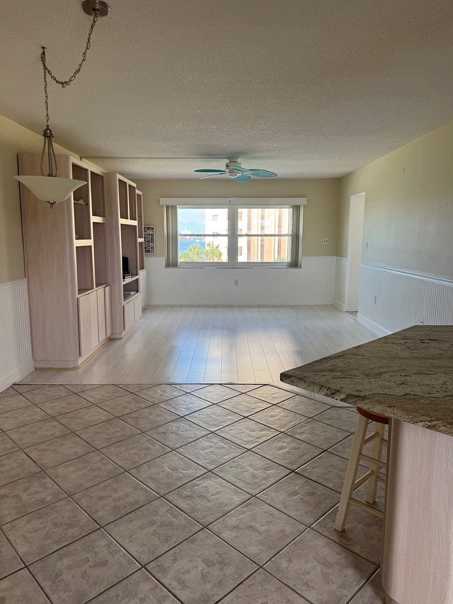 view standing in kitchen lookinhg into Living room