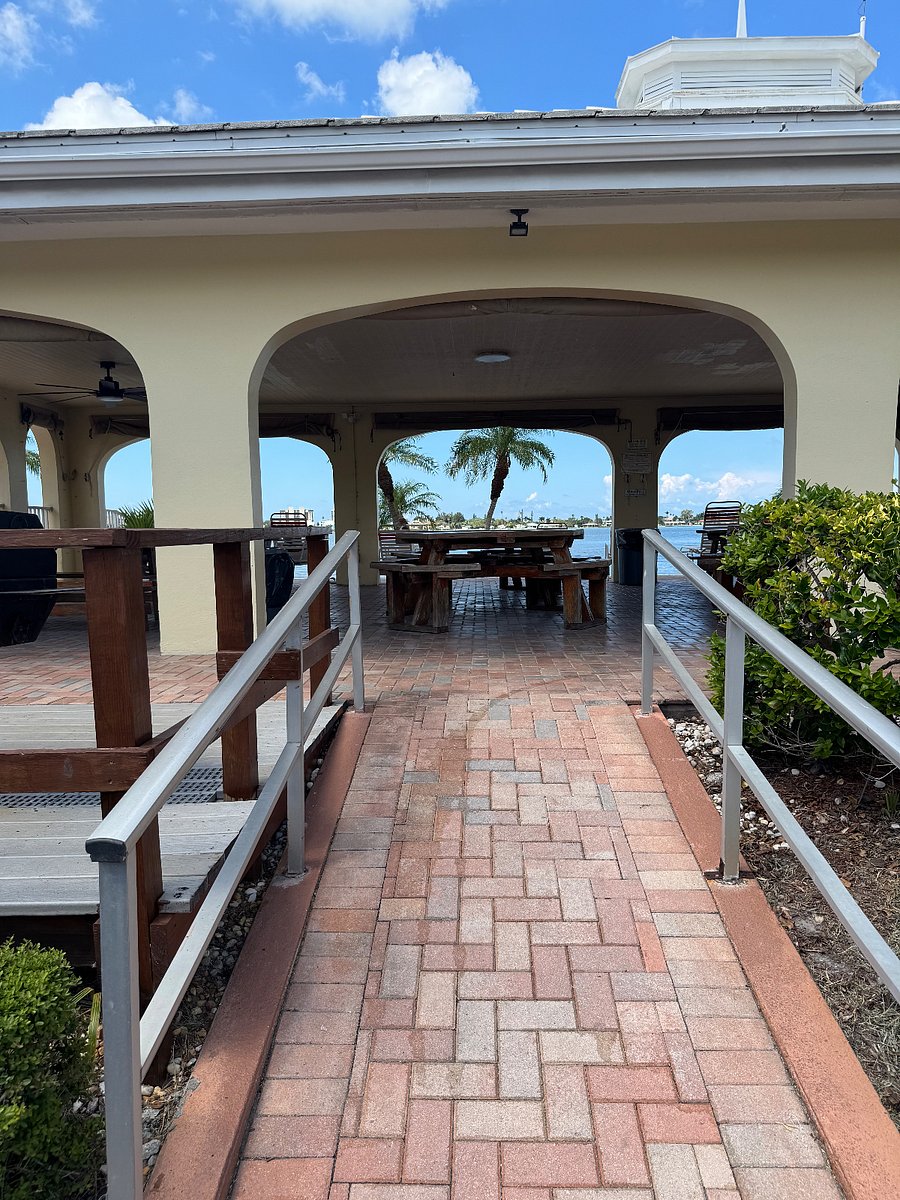 Covered Shelter by pool
