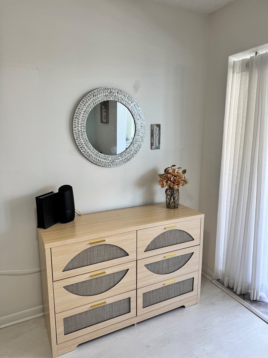 Dresser in bedroom