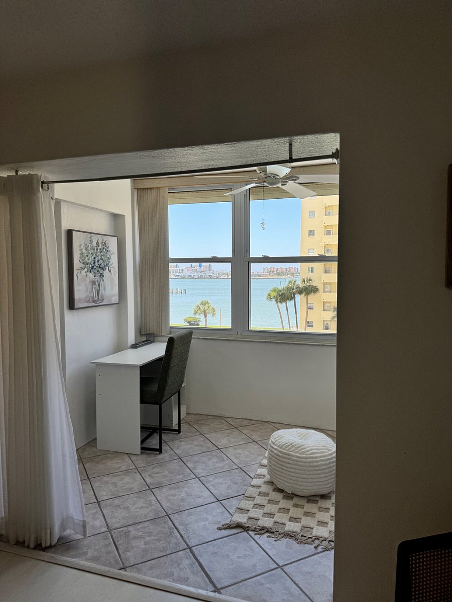 View from your bed!