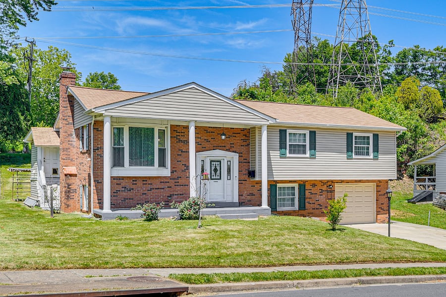 Driveway with 3-car parking space and plenty of street parking available
