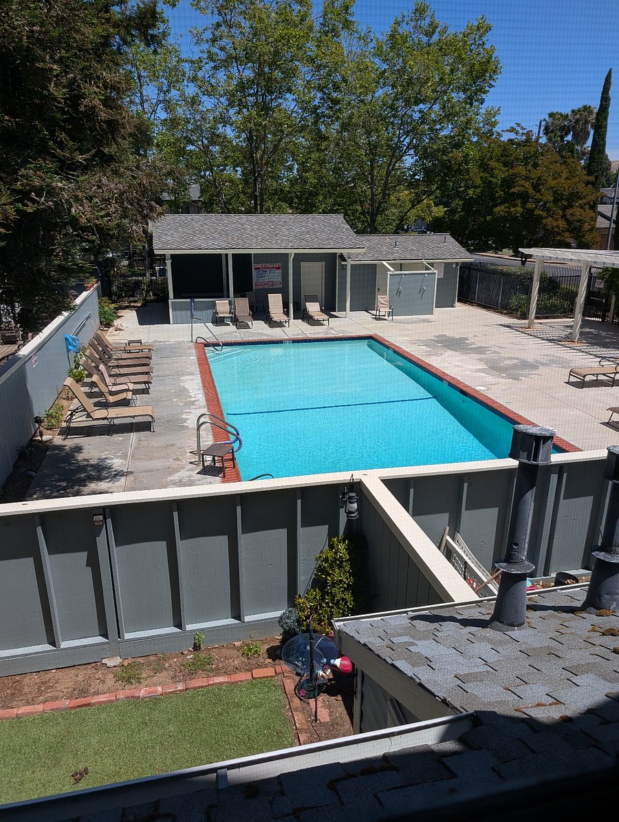 Gated community pool