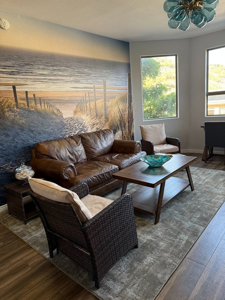 Tons of natural light in Living Room 