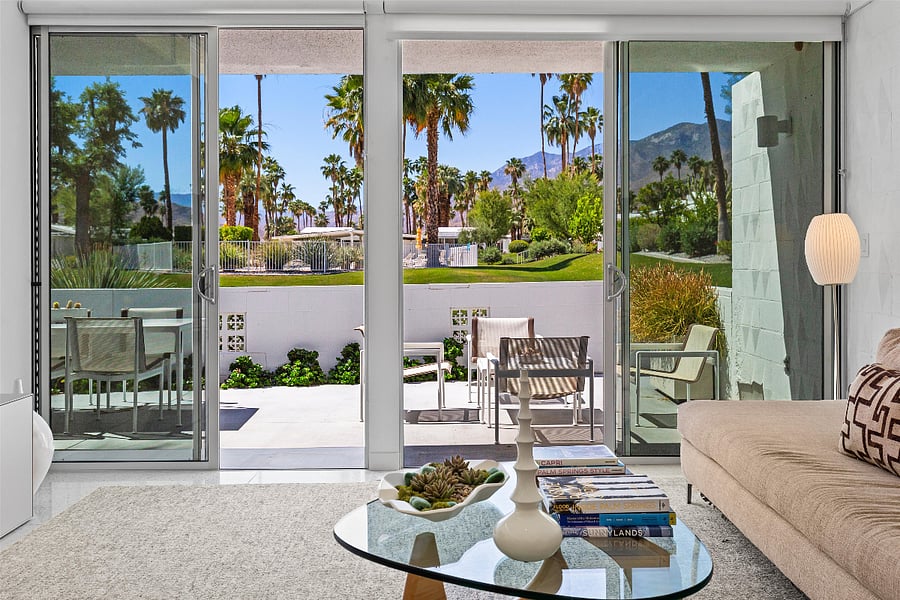 Living Area opens to Patio