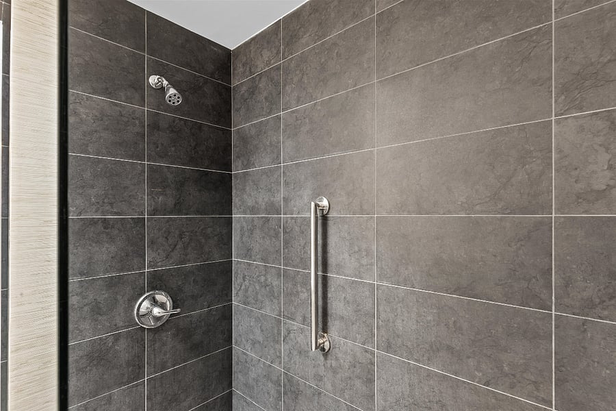 Walk in shower in Primary Bath