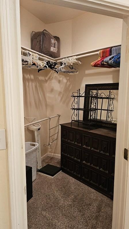 Walk-in closet in Master Bathroom