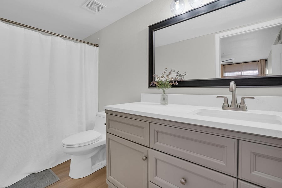 Master bedroom bathroom