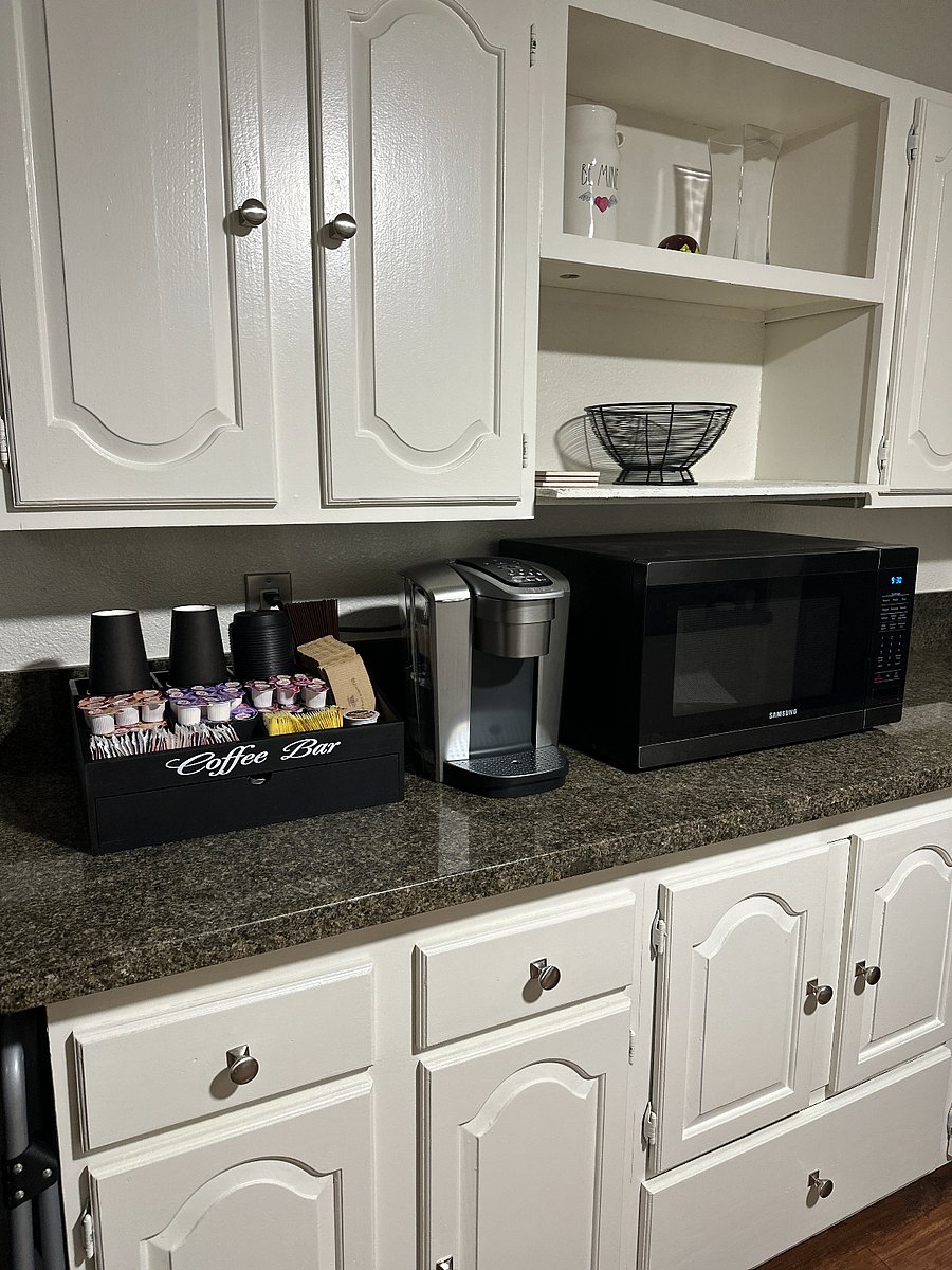 Get your day started at the coffee bar.