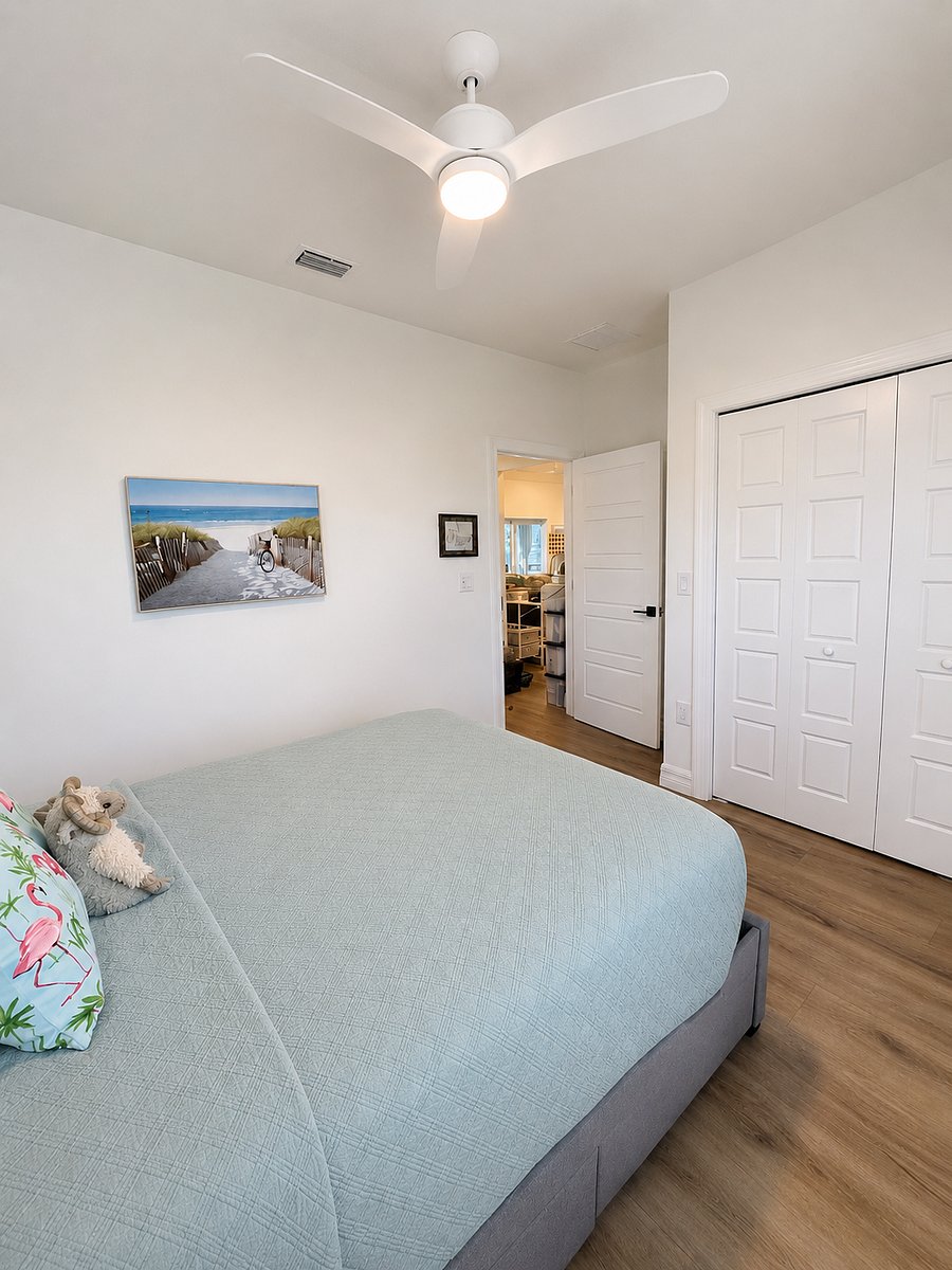 Street Facing Queen Bedroom