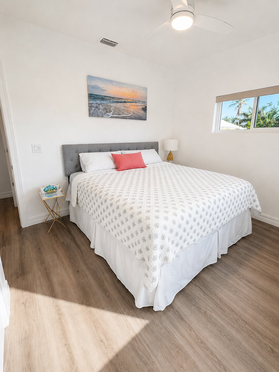 Canal facing King Bedroom