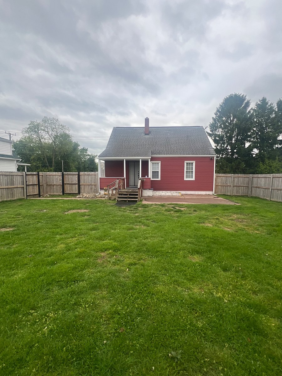Rear of home - view of porch and patio