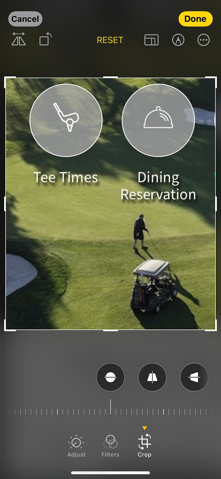 Golf courses