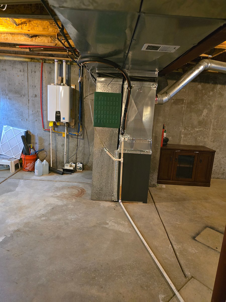 TANKLESS WATER HEATER AND FURNACE AND AC UNIT