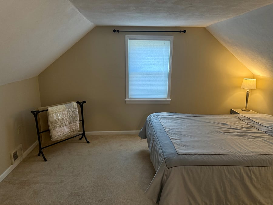 Upstairs queen bedroom