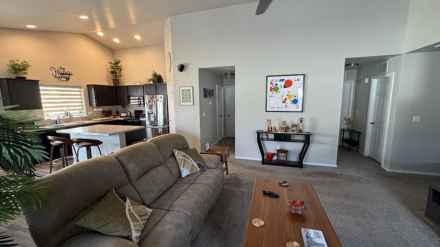 Open floor plan