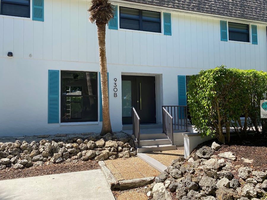 Exterior with driveway parking area