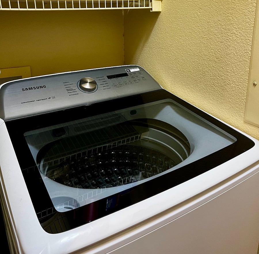 Extra large capacity smart washer.