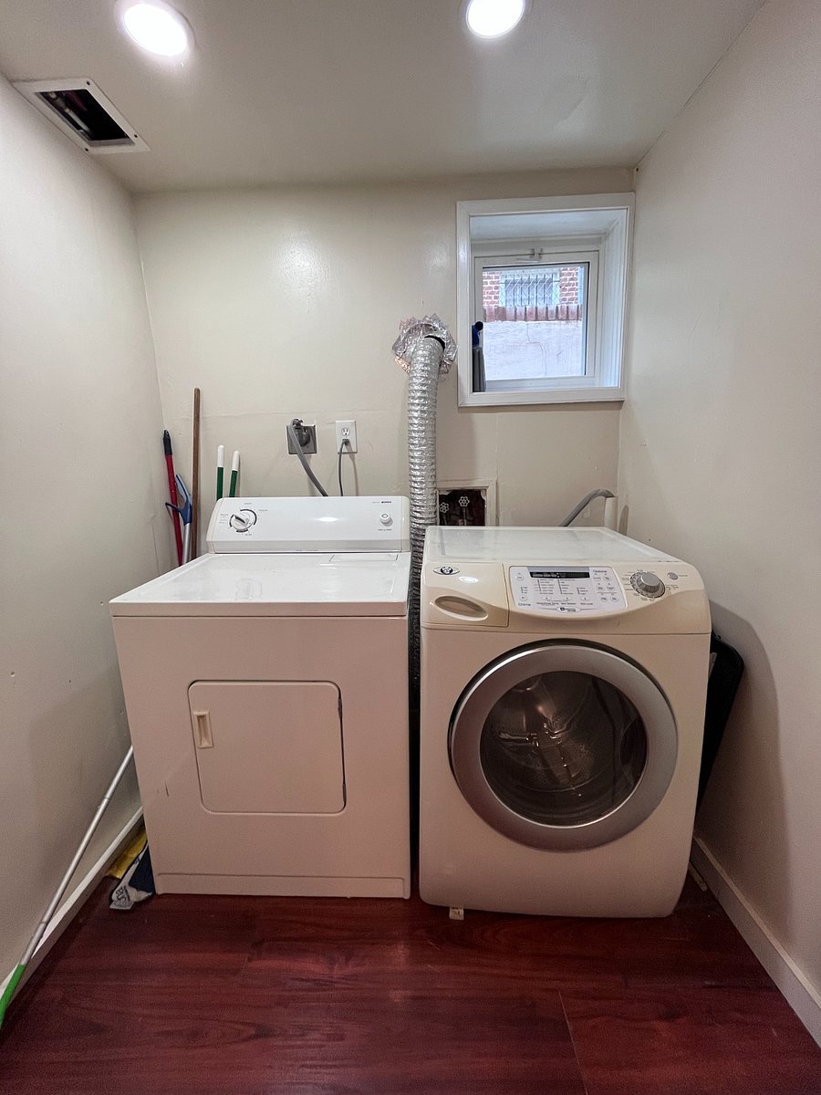 Full washer and dryer